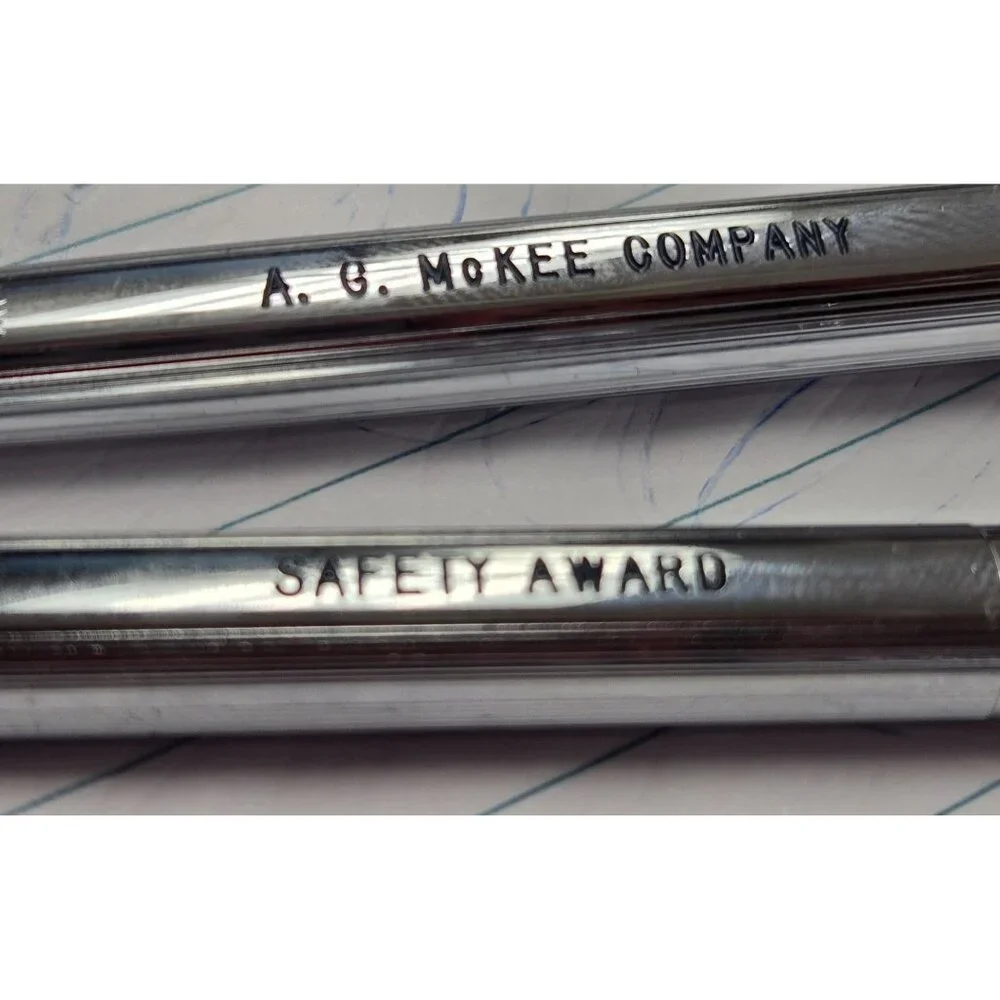Vintage Schaeffer Personalized Pen and Pencil Set In Wooden Box